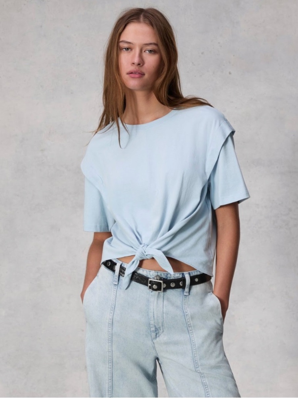 rag & bone Mica Tie Tee